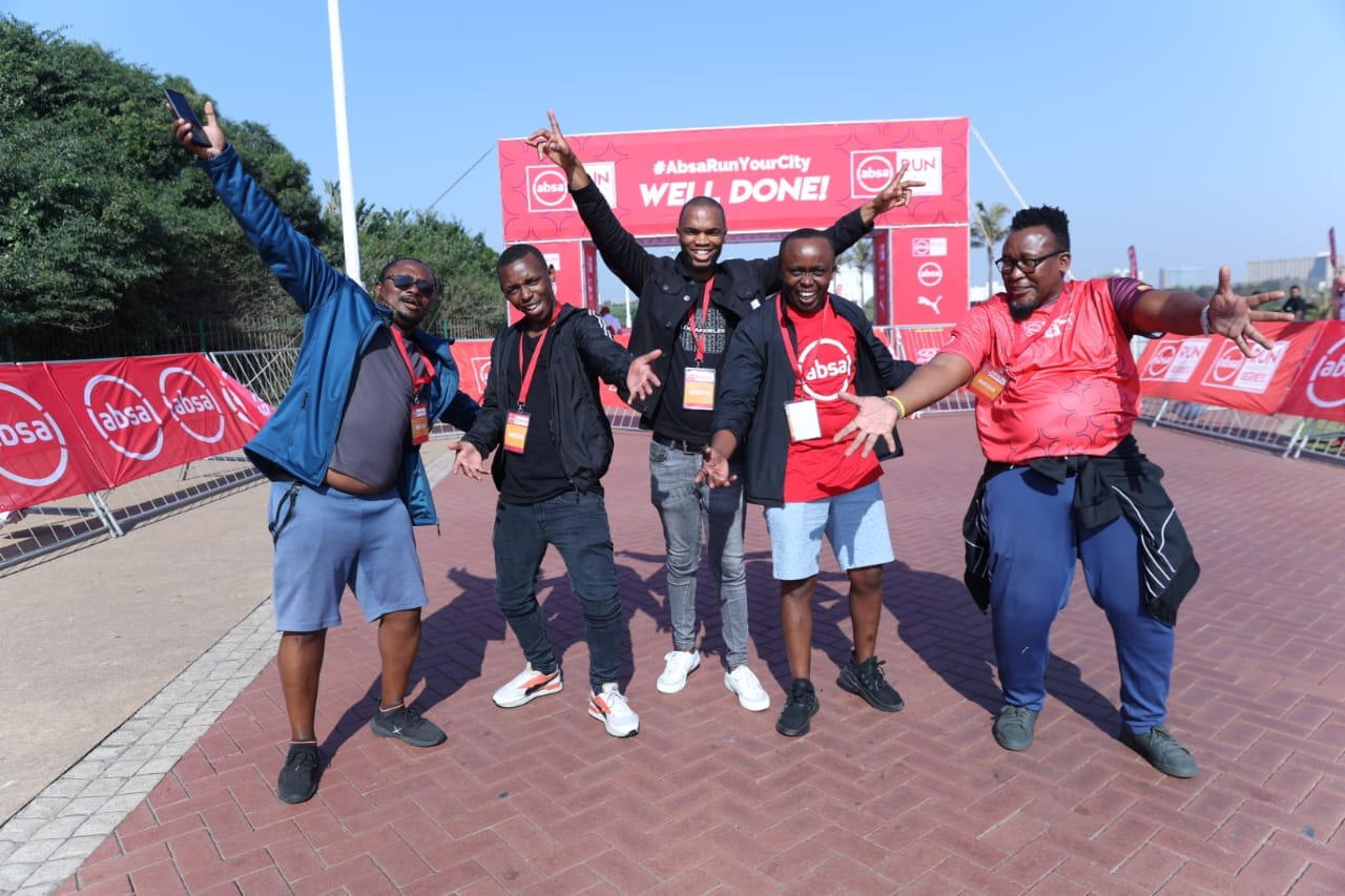 Corporate activation - Absa Run Your City, Durban