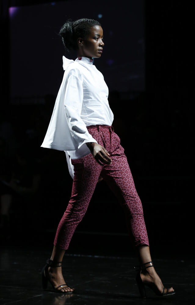 Fashion runway show
